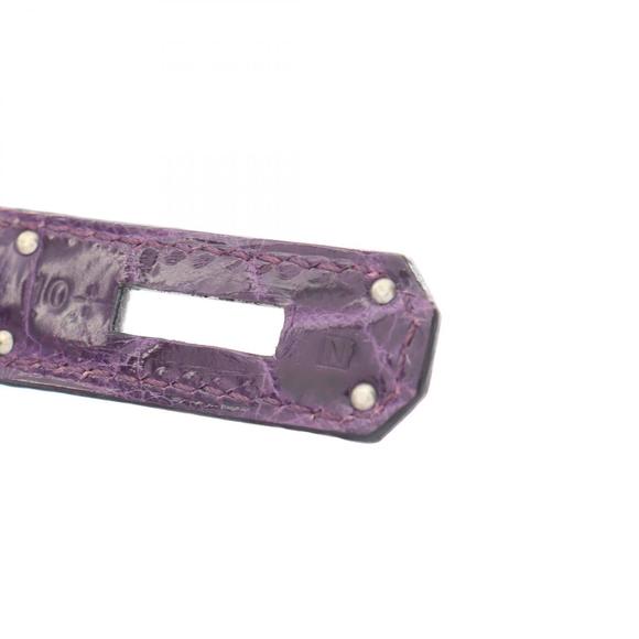 Hermes Hermes Kelly 28 Amethyst Handbag Purple Leather Handbag - Picture 5 of 10